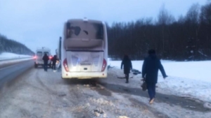 Автобус с 40 педагогами из Костромской области попал в ДТП