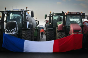 Французские фермеры перекрыли проезд к переправе через Ла-Манш