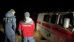 В горах Крыма спасли группу туристов