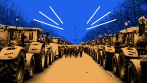 «Синий трактор едет к ним»: Европу захватили бунты фермеров