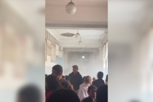 В школе Дагестана рухнул потолок во время перемены
