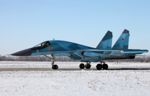 В горах Северной Осетии разбился самолет Су-34